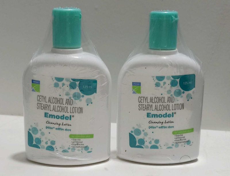 Emodel Cleansing Lotion Set Of 2 Bottle