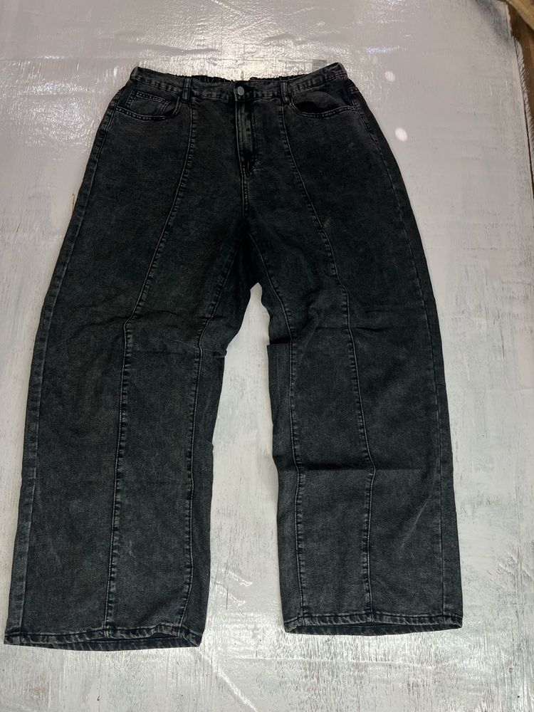 Black Baggy Jeans Phant