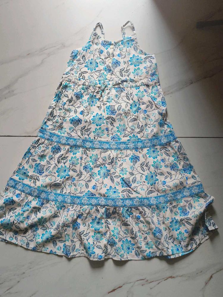 Floral Print Girls Dress