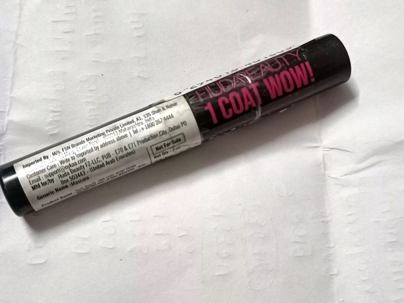 Huda Beauty One Coat Wow Mascara