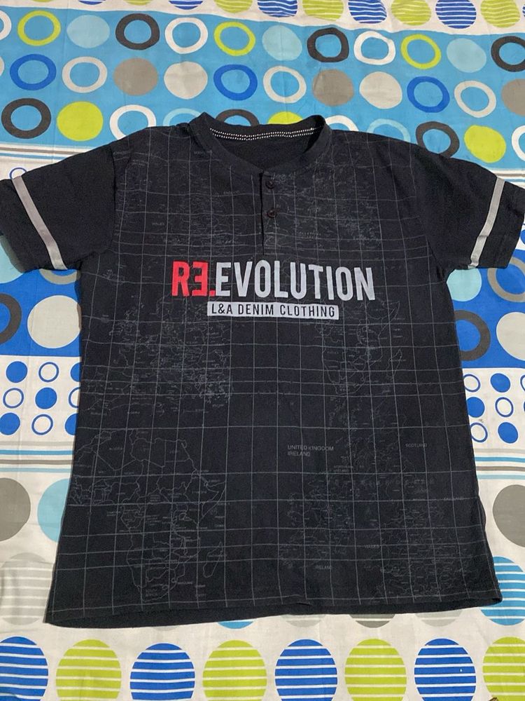 Black T-shirt Men