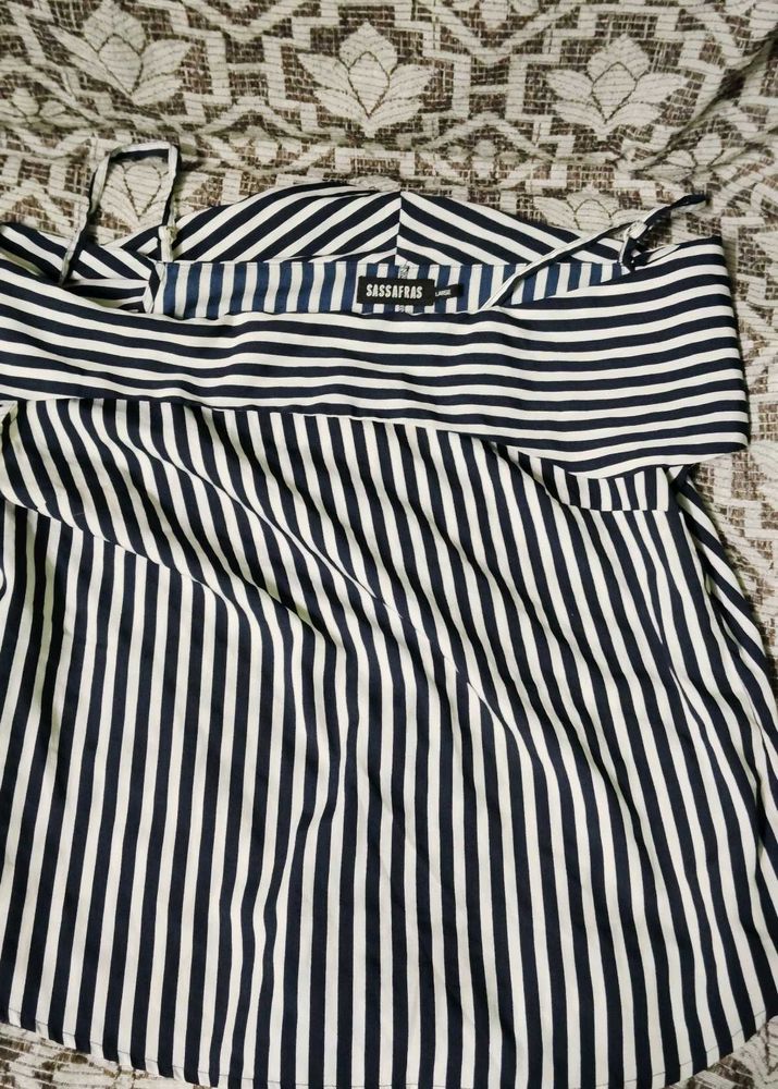 Striped Sleeveless Top