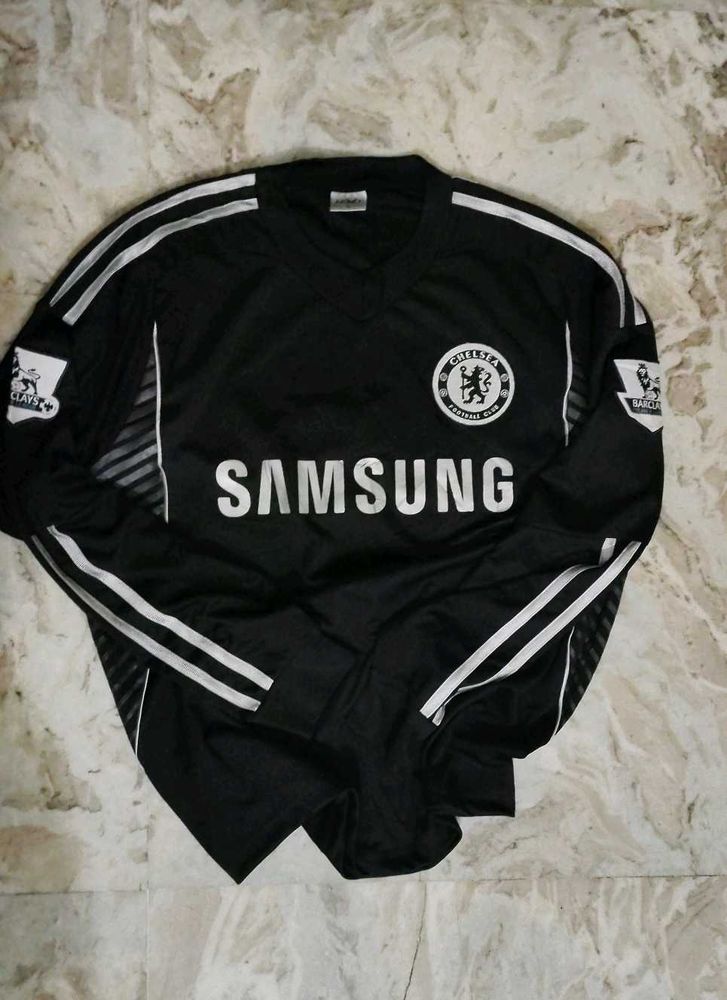Chelsea FC Black Jersey - Samsung Sponsor