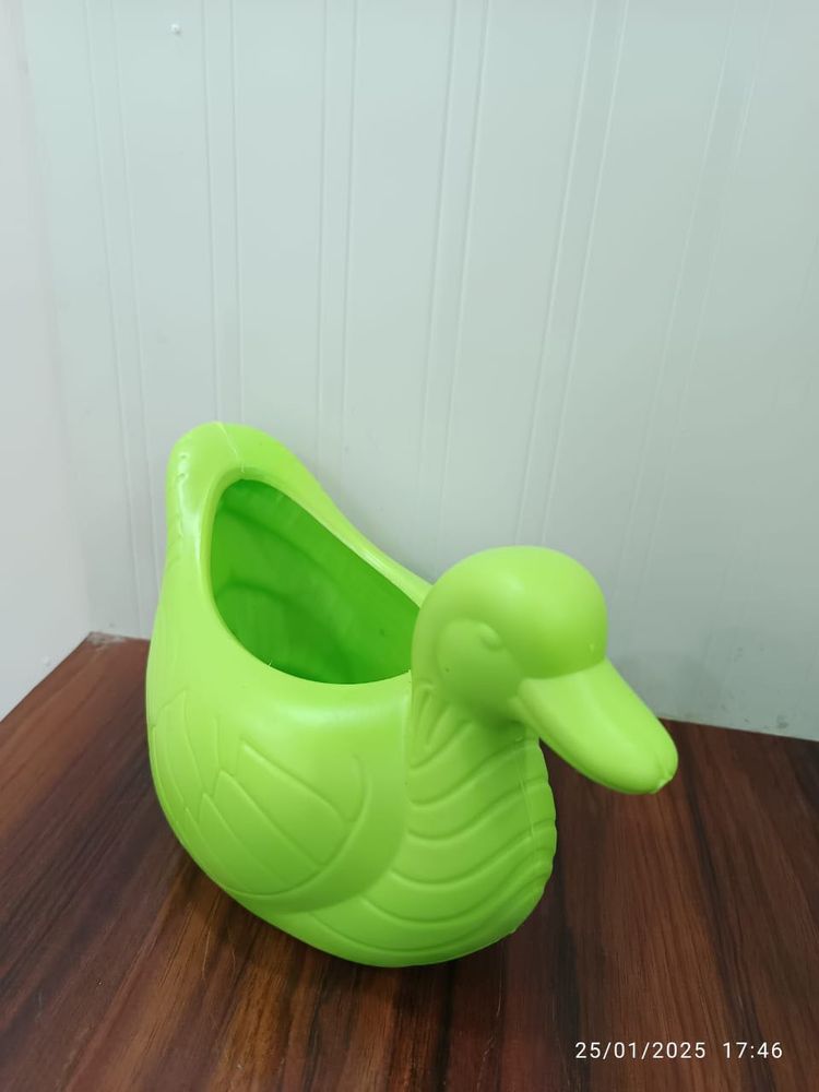 Duck-Shaped Flower Pot