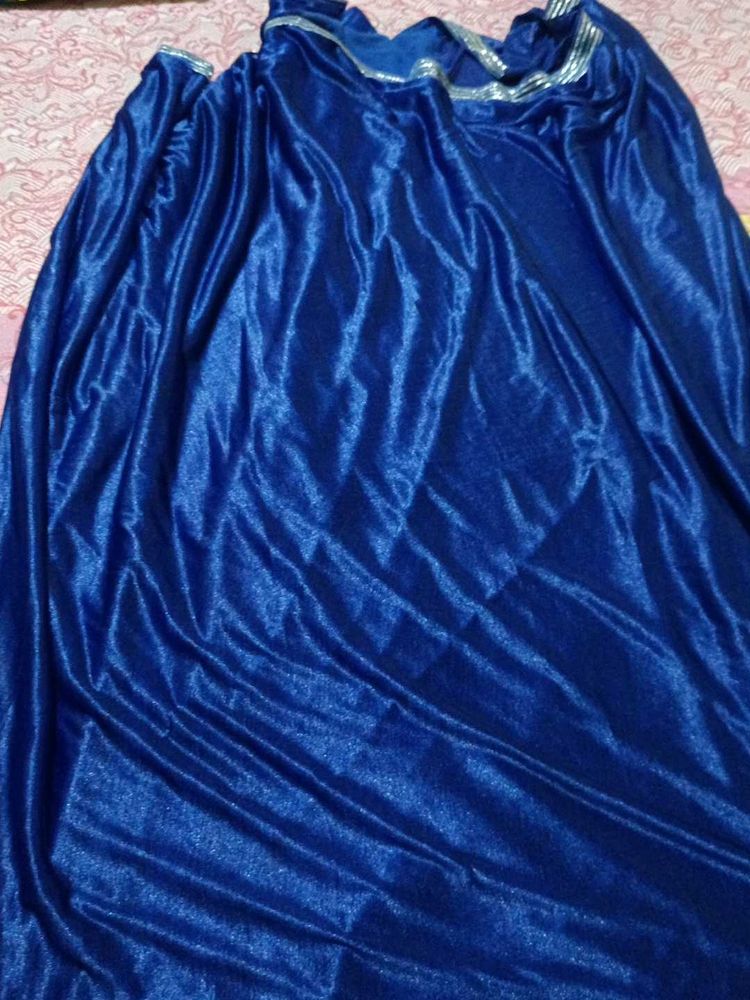 Elegant Blue Saree