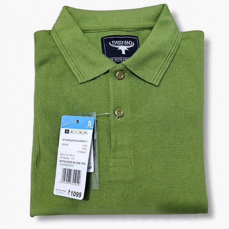 Green Buffalo Polo Shirt