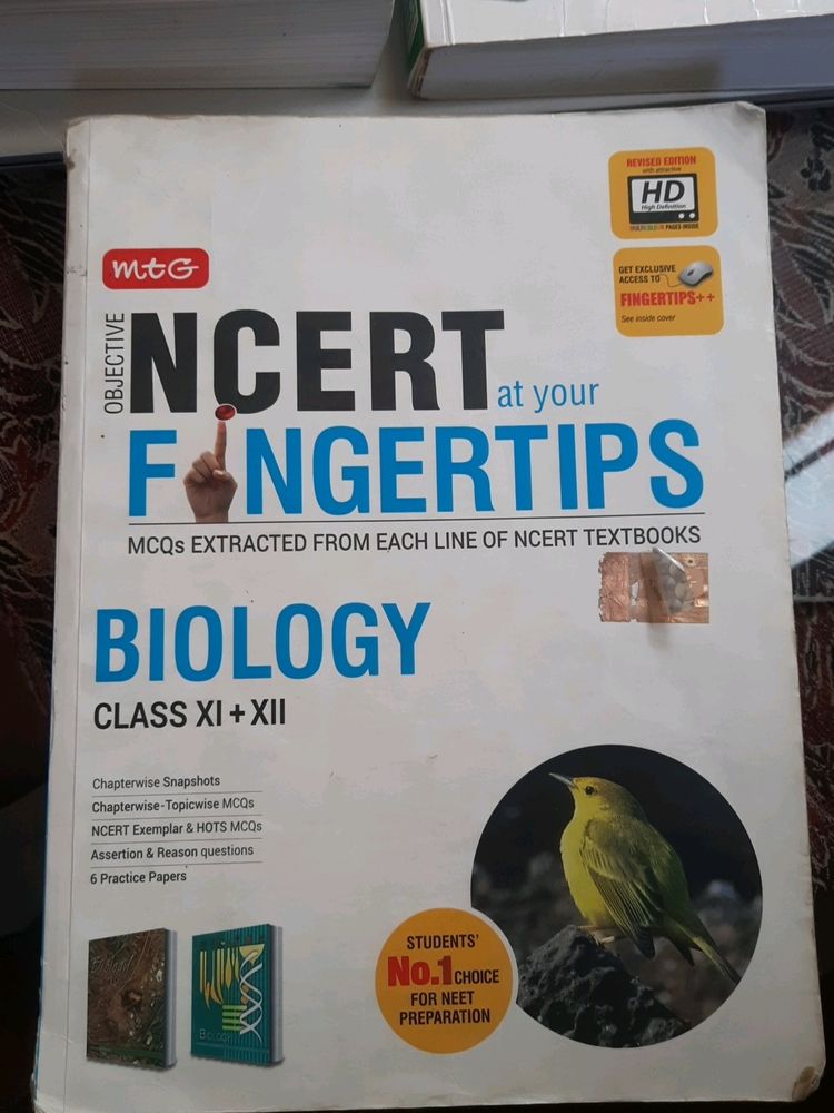 Mtg Ncert At Fingertips (Biology )