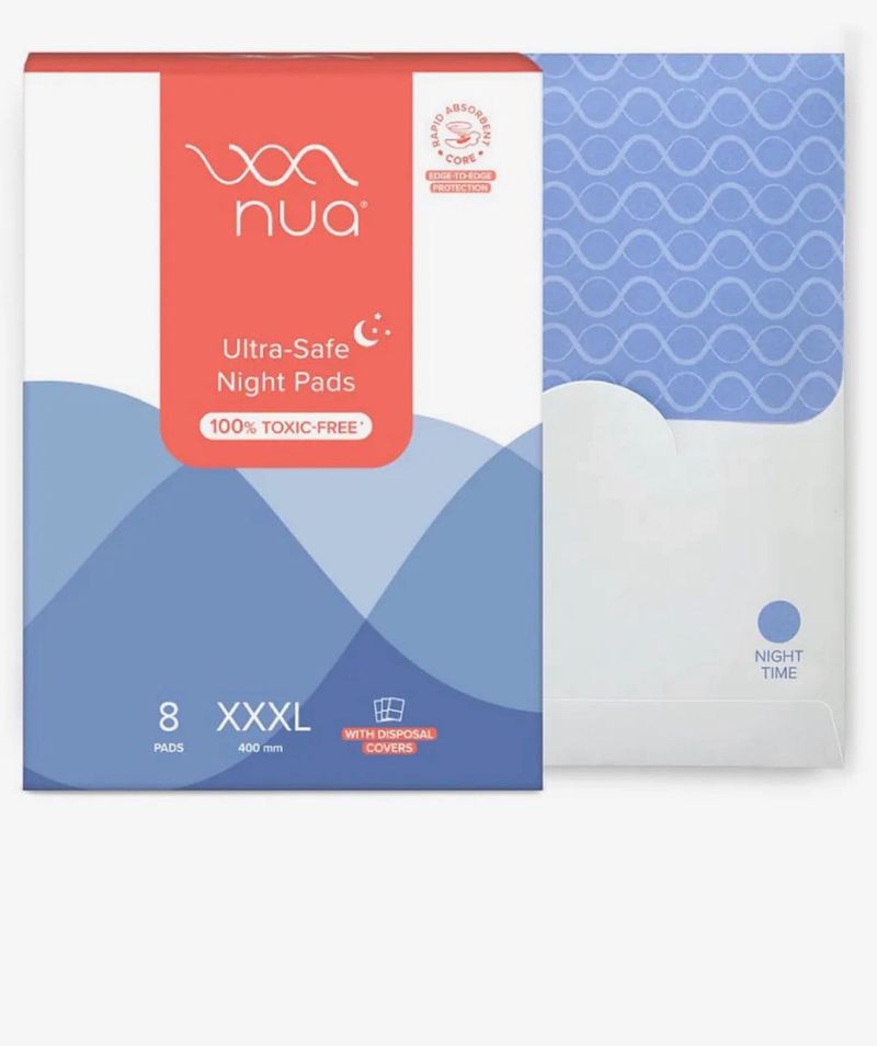 Nua Ultra-Safe Night Pads XXXL