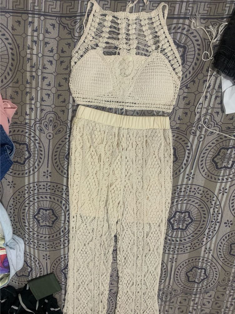 Crochet Two-Piece Set