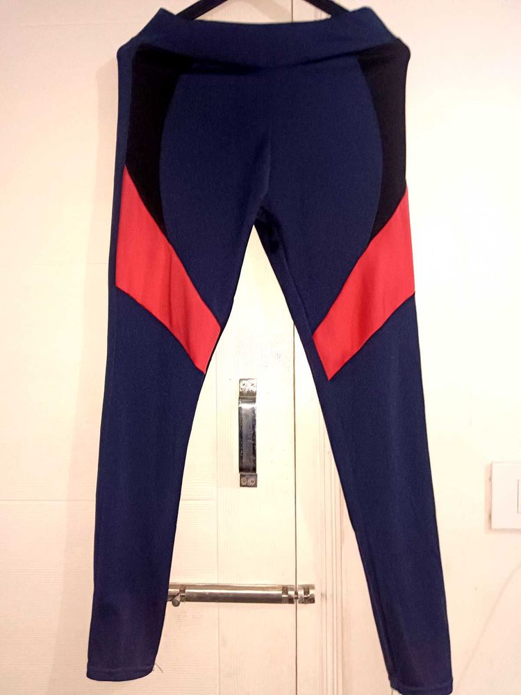 Stylish Colorblock Leggings