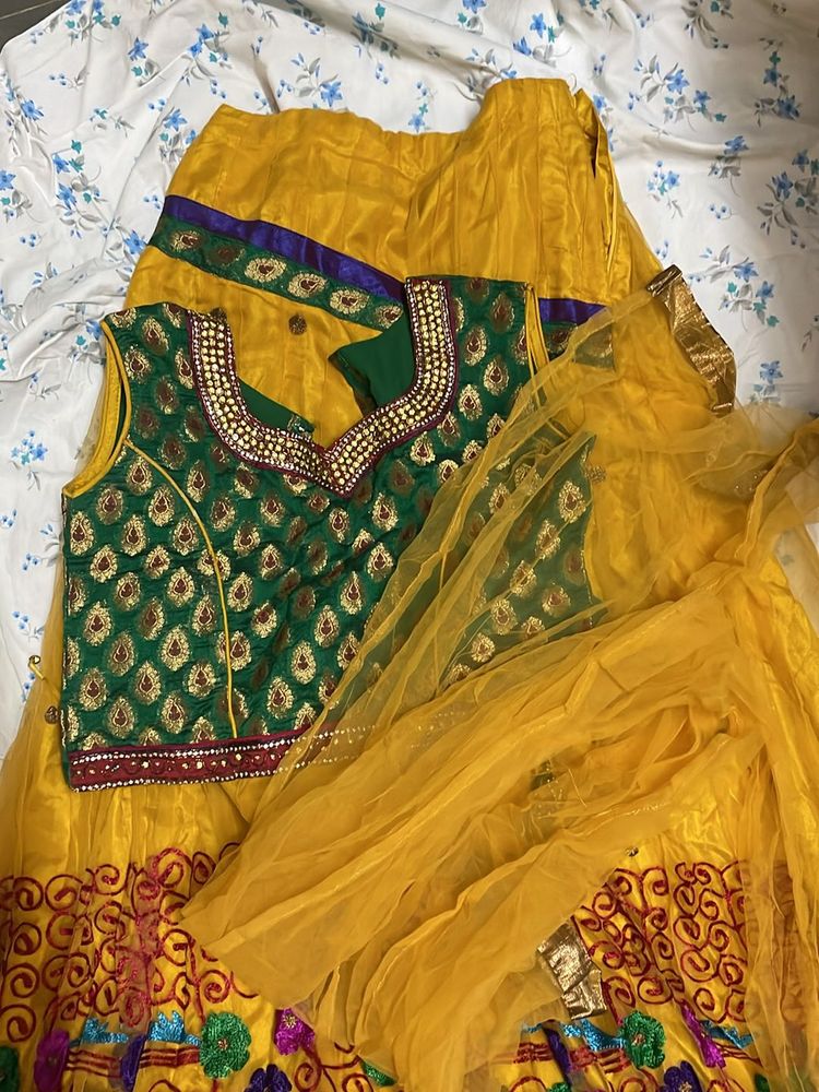 Yellow Lehenga