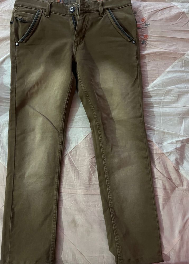 Happy Trails Brown Jeans - Size 34 - Your N