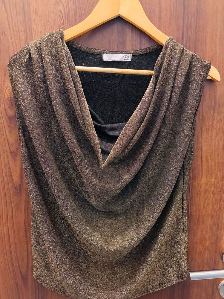 Sparkly Bronze Top