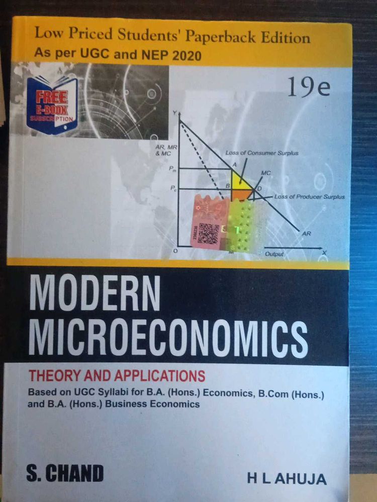 Modern Microeconomics - Theory &amp; Applications