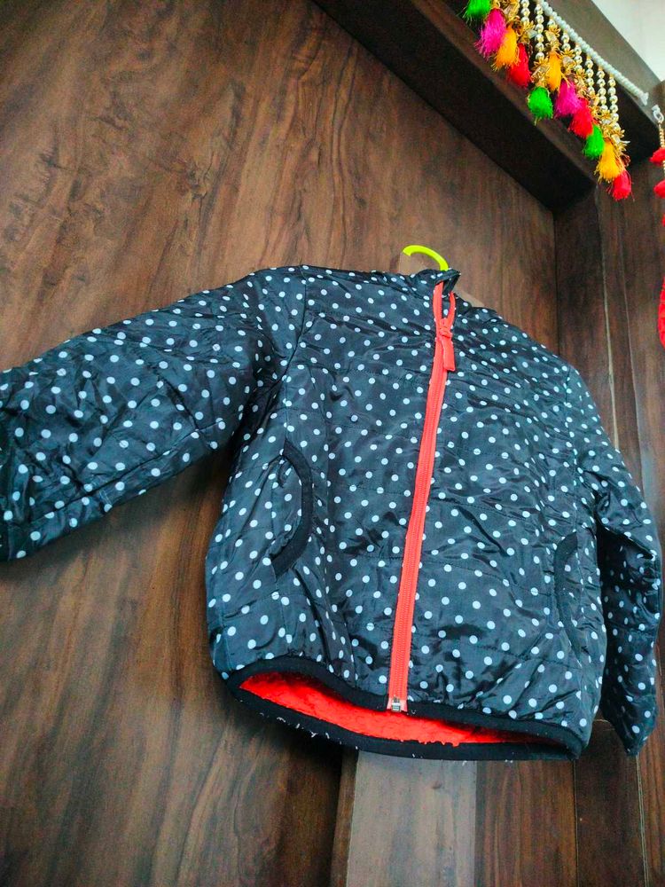 Cute Polka Dot Jacket