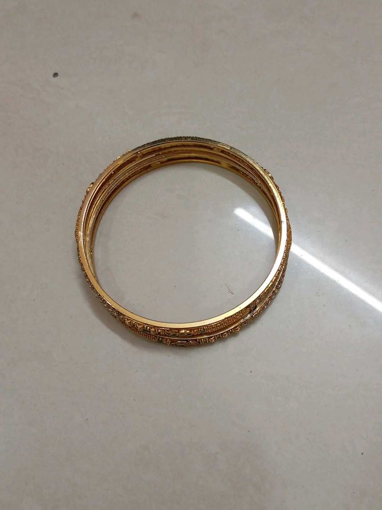 1Gram Gold Bangles 2.6 Size