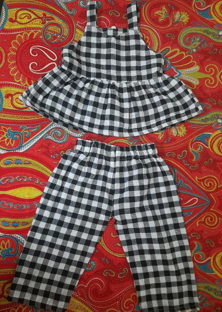 Infant Girls Coord Set 9 To 12 Months