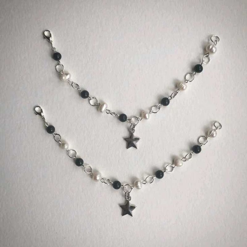 Star Charm Beaded Bracelet