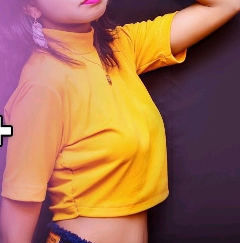 New Causal Crop Top For Women