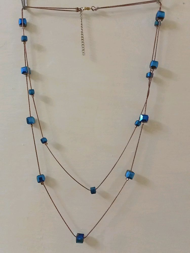 Double Layered Long Neckless