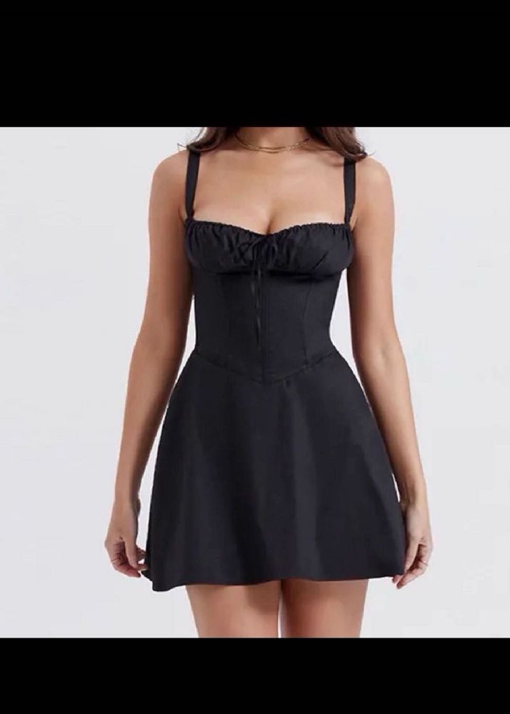 Black Corset Style Dress