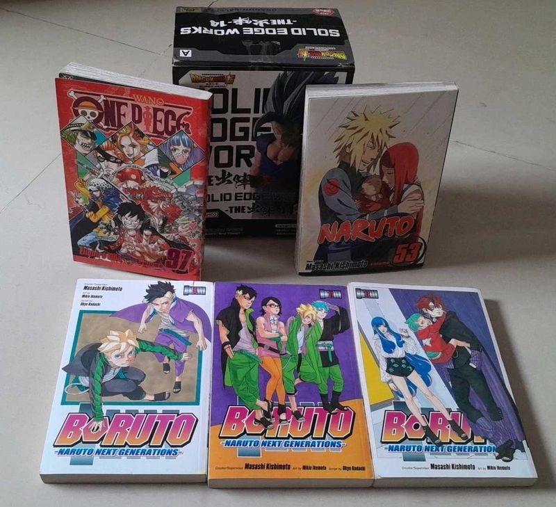 SOME FIGURE AND AUTHENTIC MANGAS