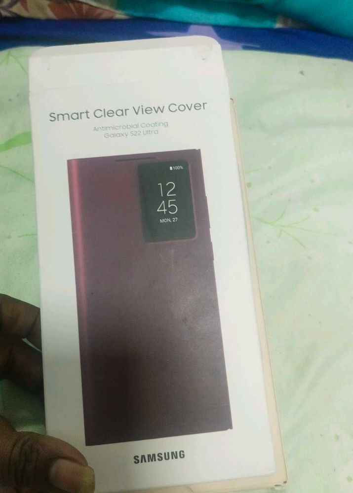 Samsung S22 Ultra Clear View Cover 📔