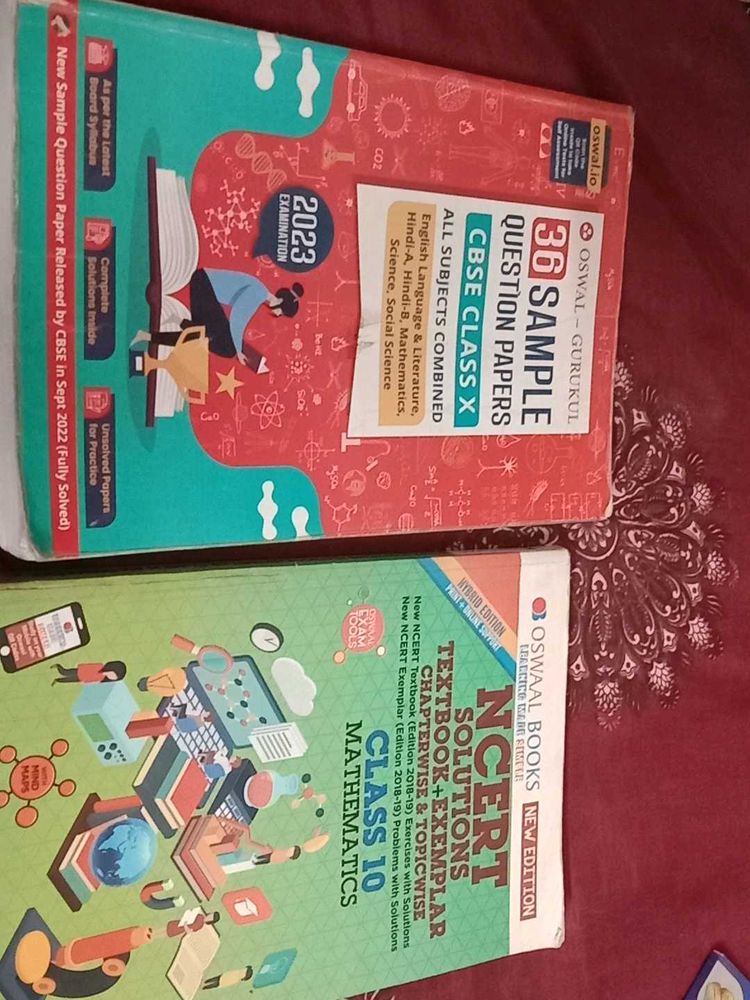 Class 10 Textbook &amp; Sample Papers