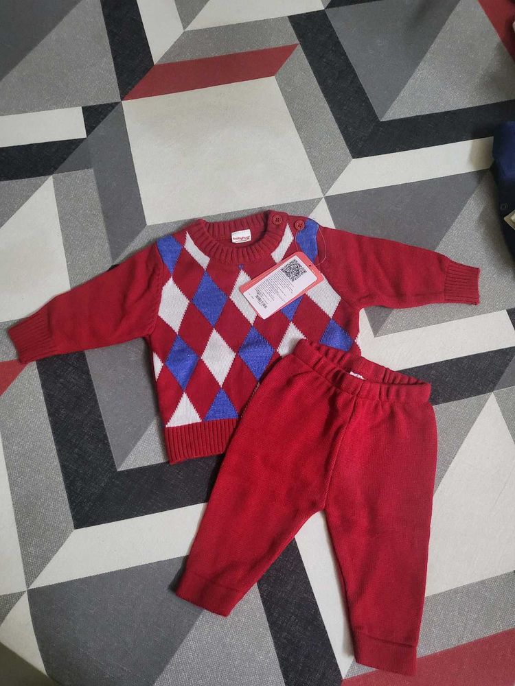 Winter Sweater And Pajamas Set