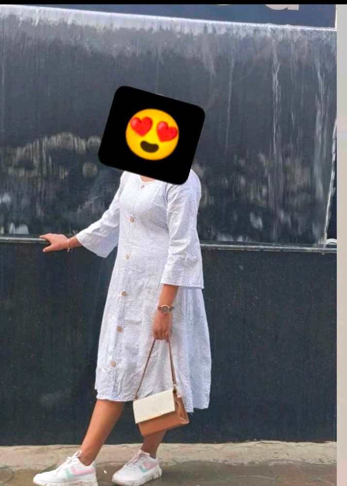 Button-Down Midi Dress