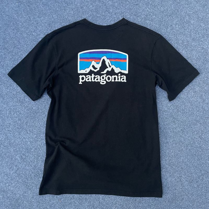 Patagonia Black Logo T-Shirt