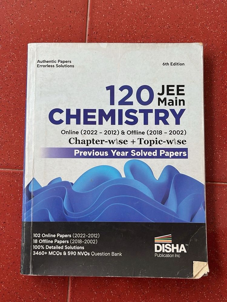 JEE Main Chemistry Book