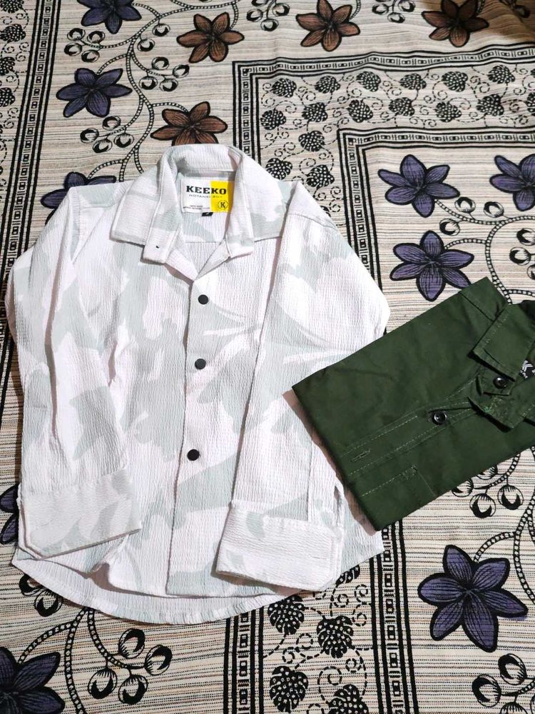 Combo of 2 Cool Patterned Shirts