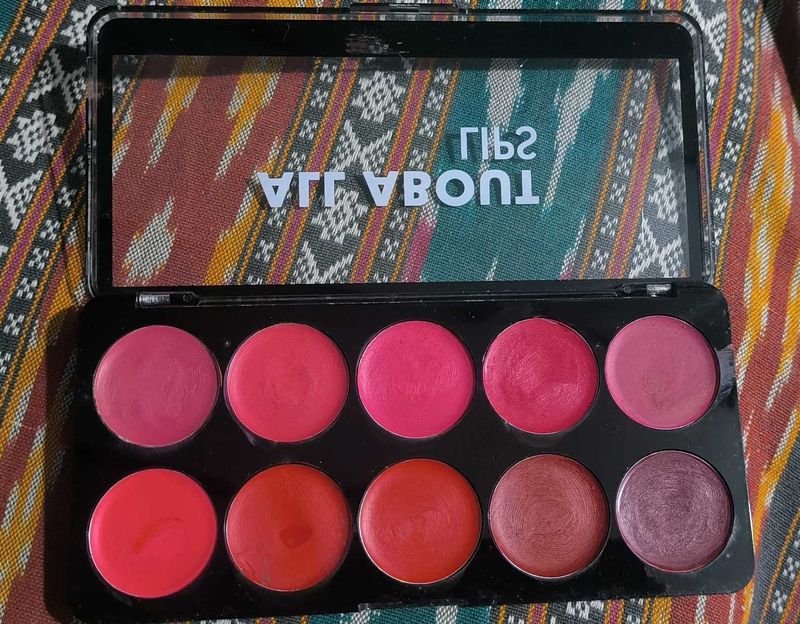 Swiss Beauty All About Lips Palette 🎨