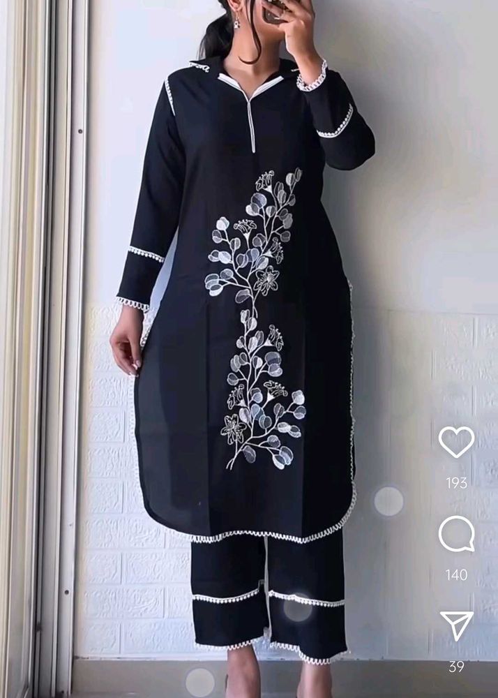 Embroidered Coord Set