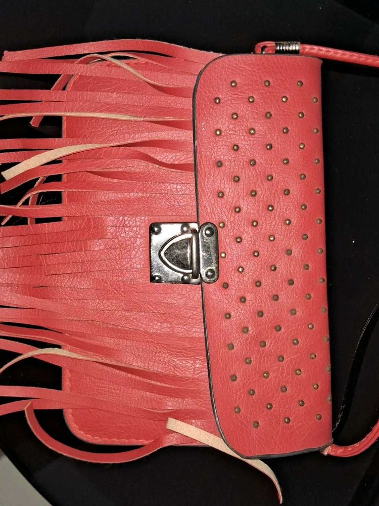 Fringed Crossbody Bag