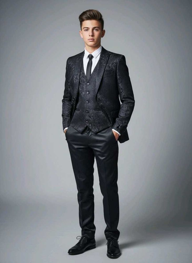 Stylish bluishpurple Suit