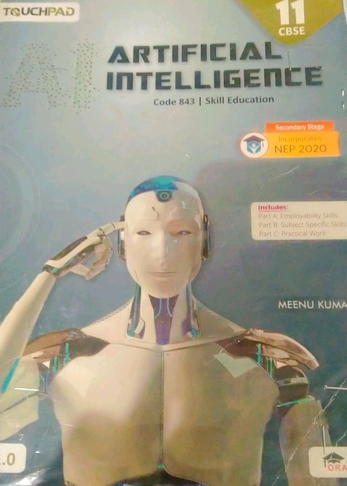 Orange Touchpad Class 11 Artificial Intelligence