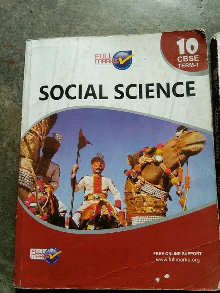 Full Marks Social Science Book For Class 10th