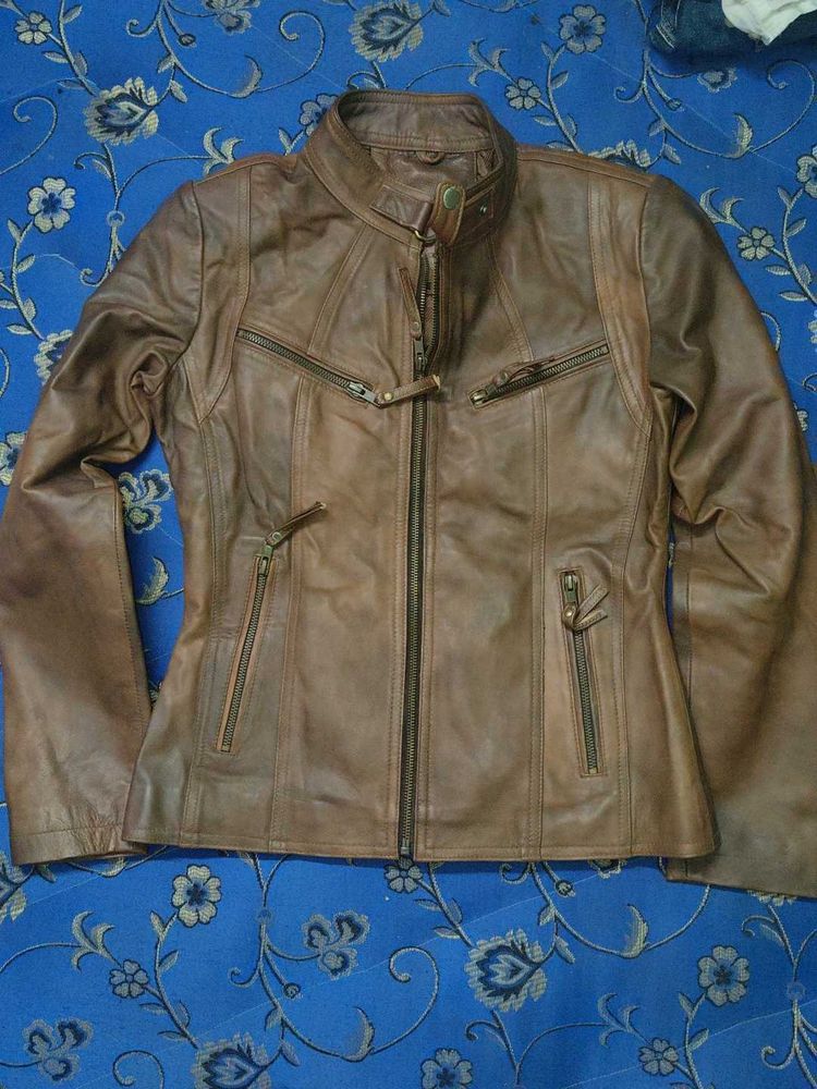 Leather Brown Jacket
