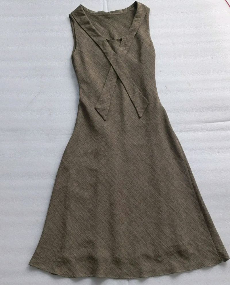 Olive Green Midi Dress