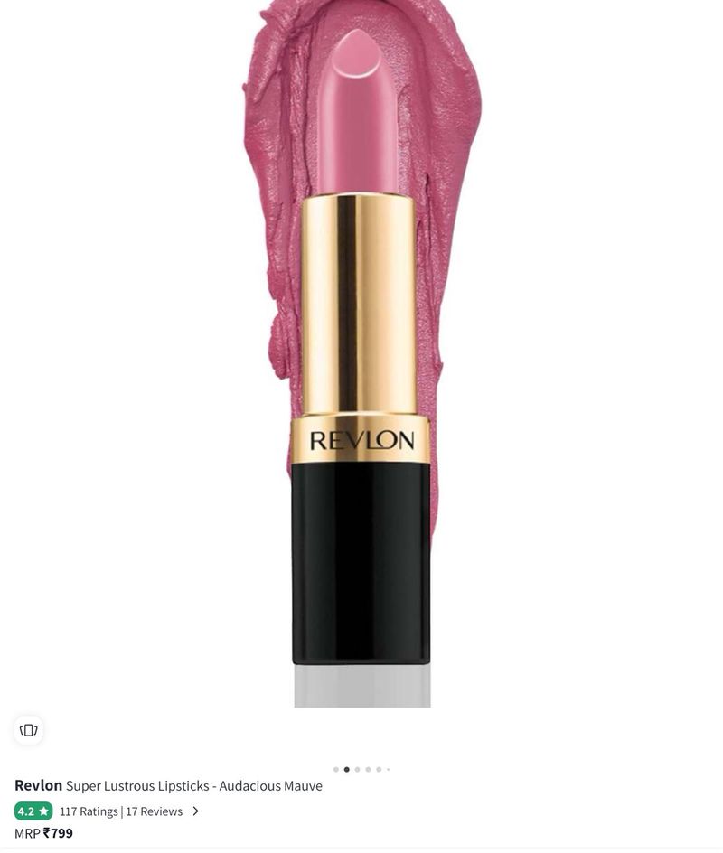 Revlon  Audacious Mauve Shade Lipstick
