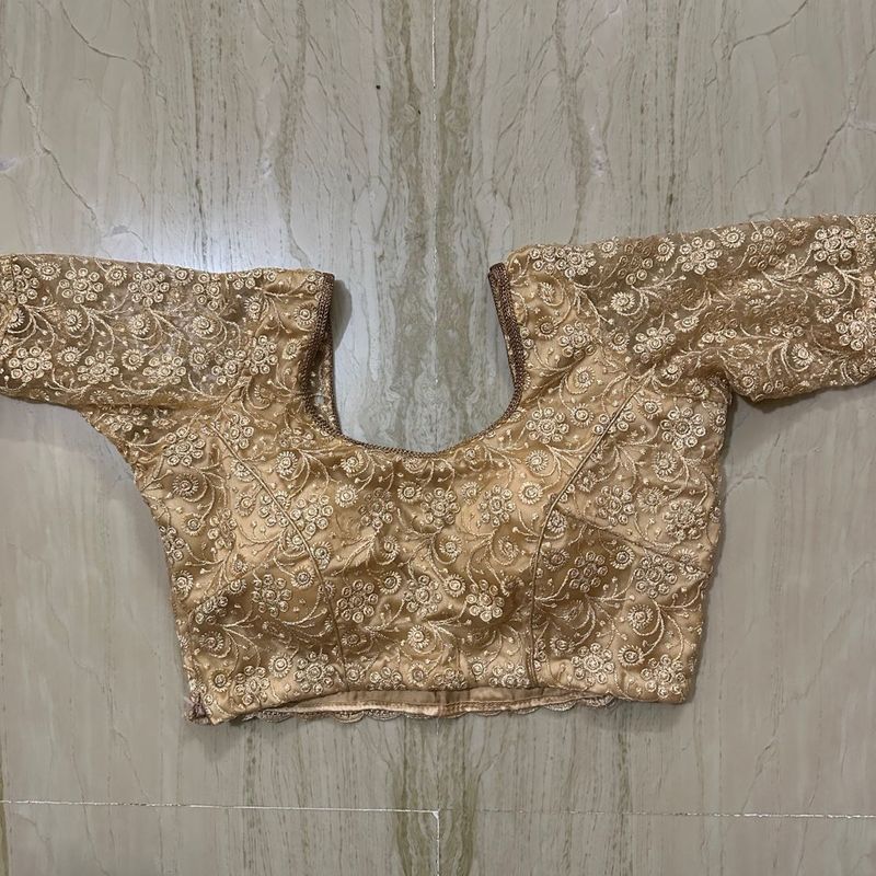 Golden Blouse Traditional