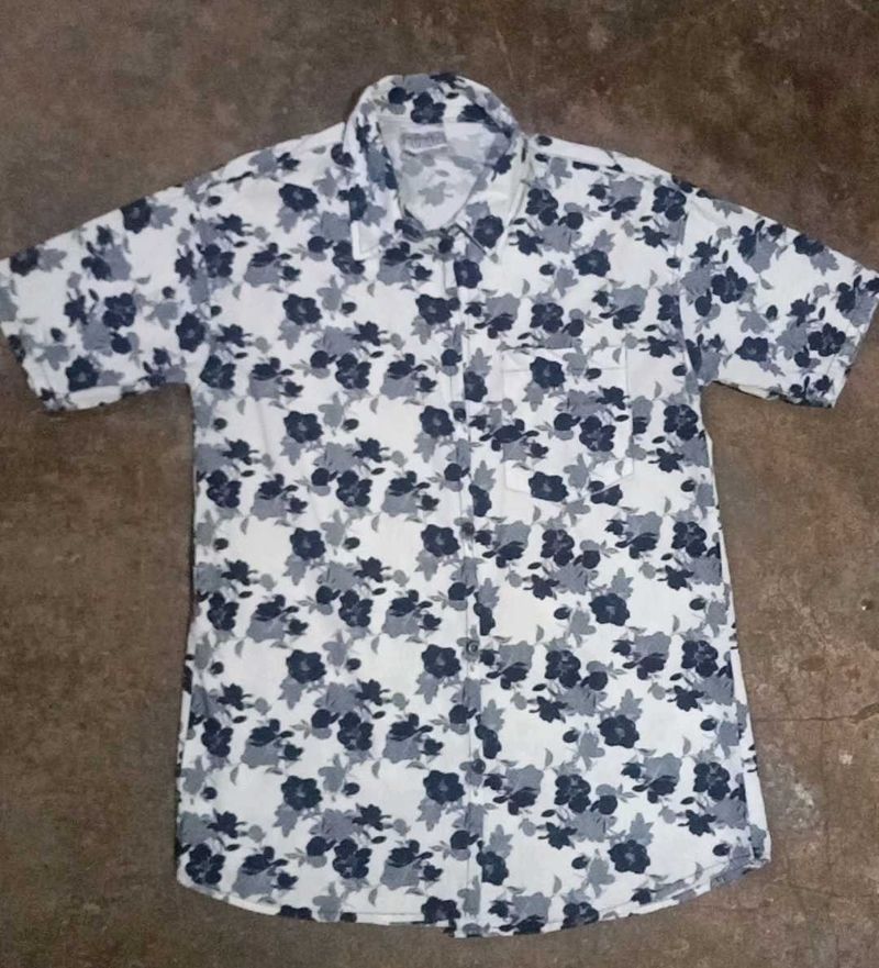Floral Button Down Shirt