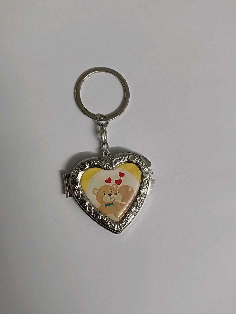 Heart Mirror Keychain B