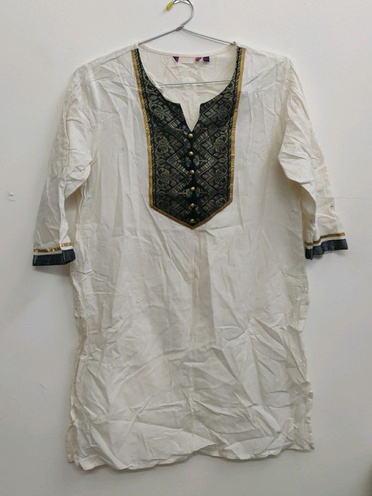 COTTON KURTA SHORT