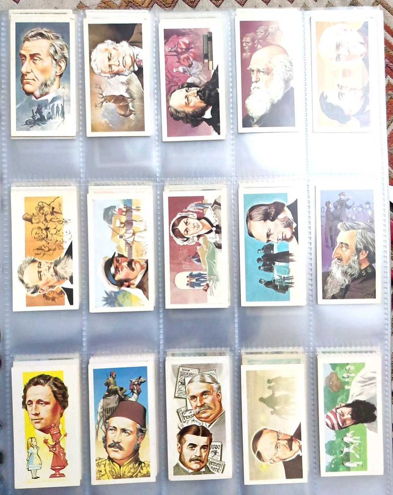 Vintage Famous People Cigrette Card