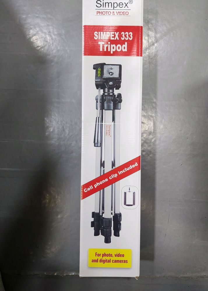Compact Mobile Tripod With Holder