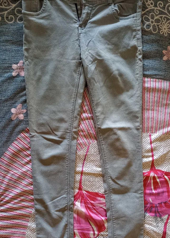 Gray Slim Fit Jeans