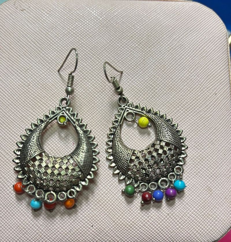 Oxidised Earings